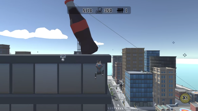 《Urban Golf: Hot Dog Edition》demo 游戏截图 1
